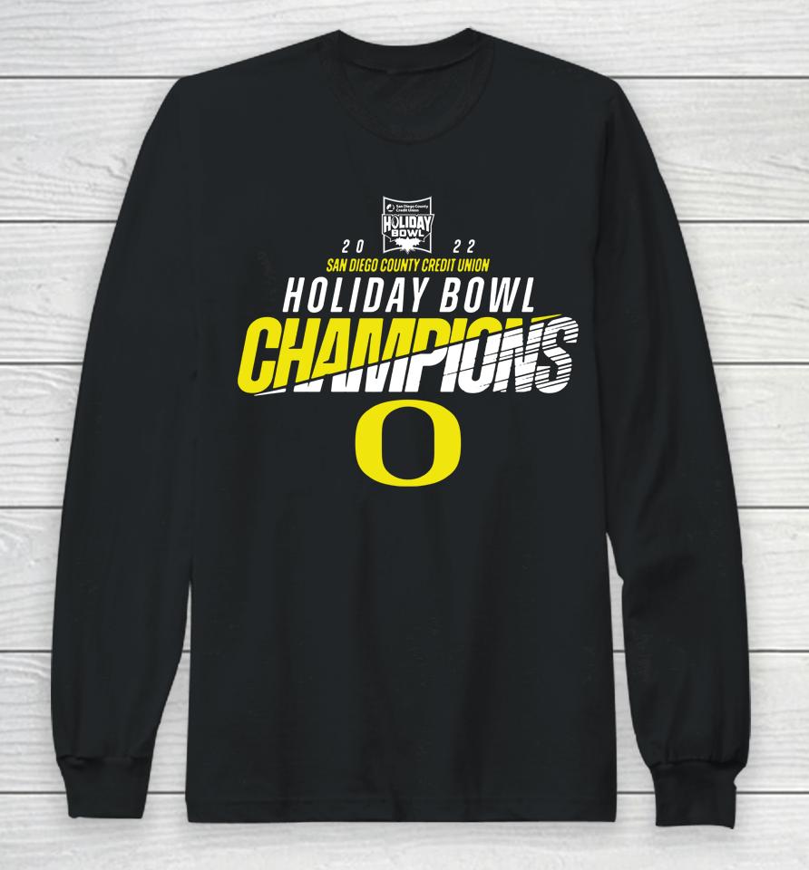 Holiday Bowl Oregon Ducks Champion Long Sleeve T-Shirt
