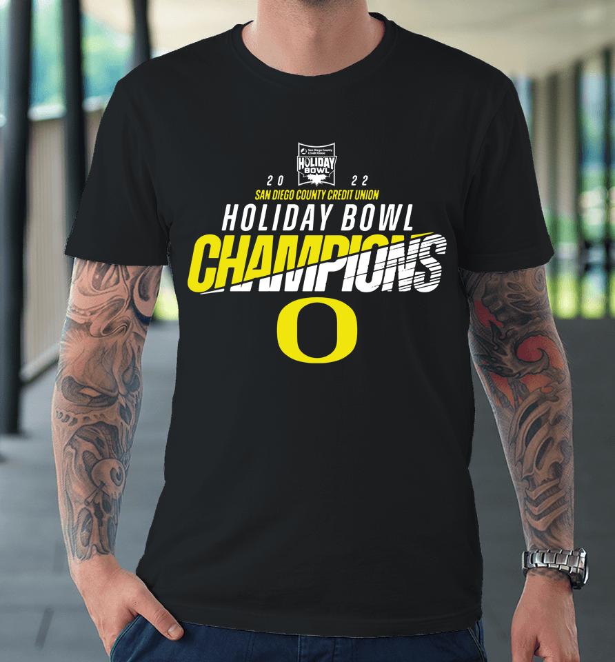 Holiday Bowl Oregon Ducks Champion Premium T-Shirt