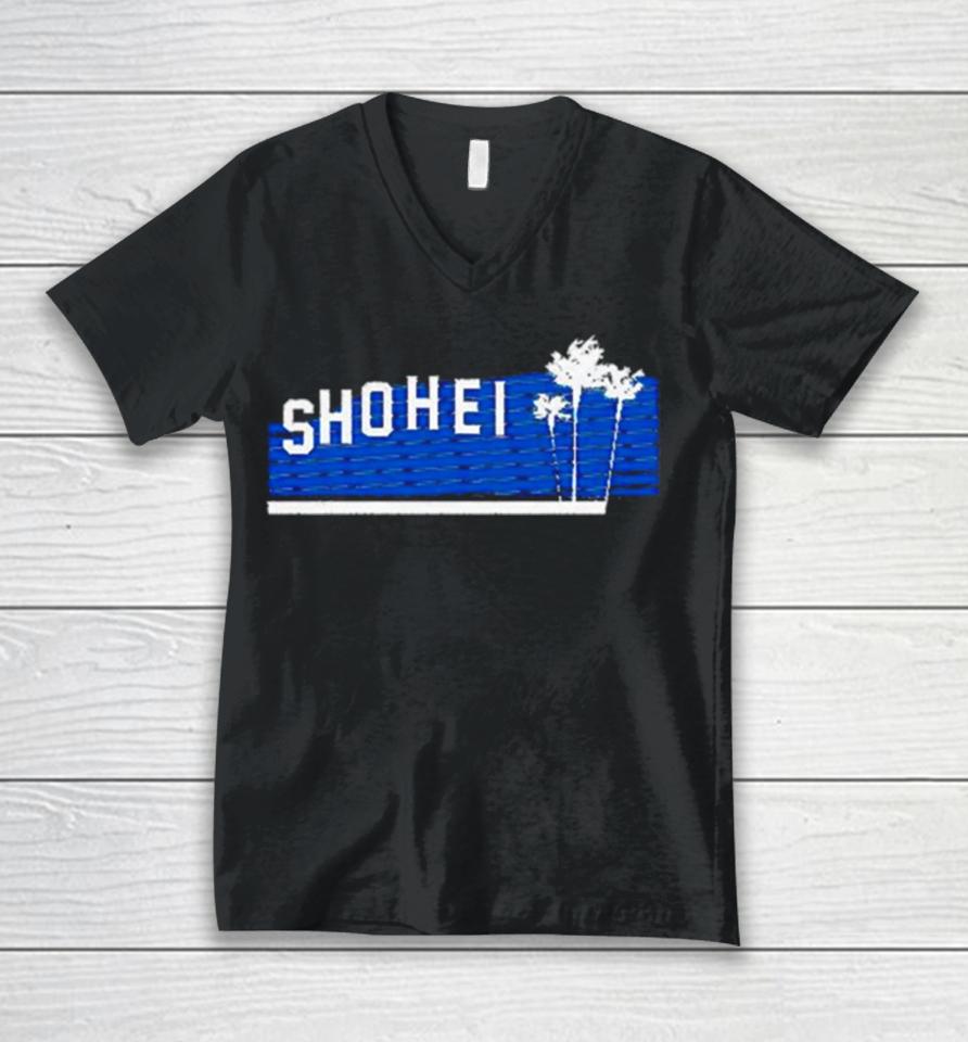 Hollywood Shohei Ohtani Unisex V-Neck T-Shirt