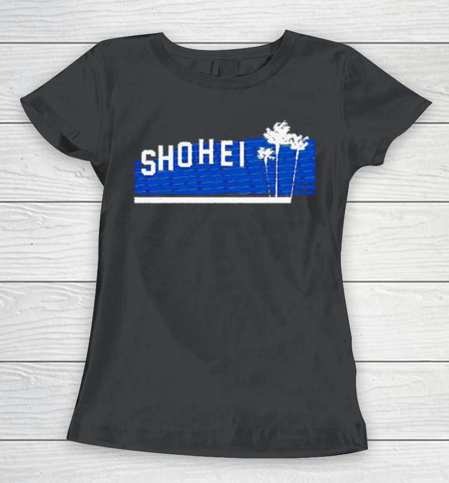Hollywood Shohei Ohtani Women T-Shirt