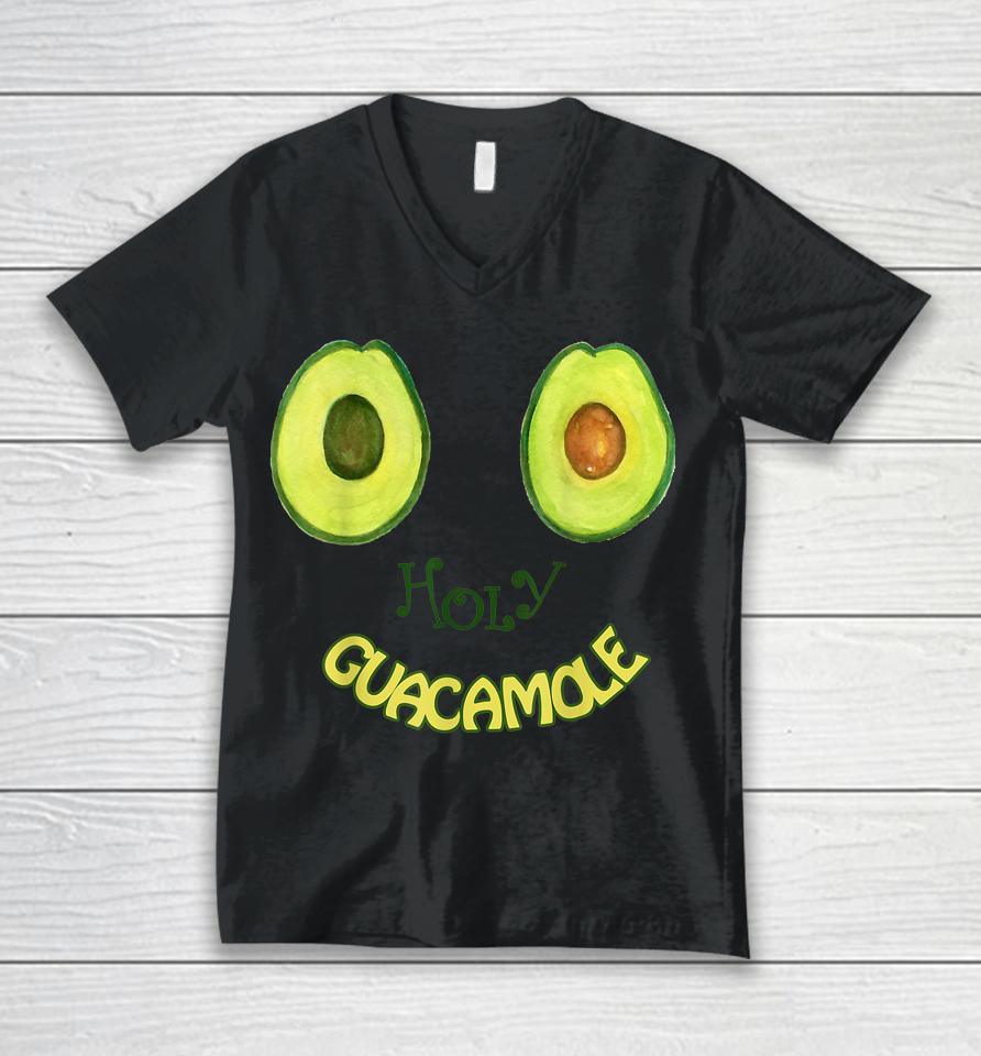 Holy Guacamole Funny Cinco De Mayo Fiesta Party Unisex V-Neck T-Shirt