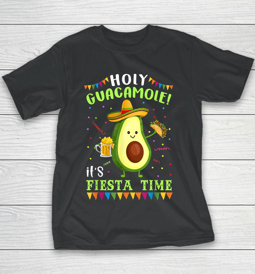 Holy Guacamole It's Fiesta Time Youth T-Shirt