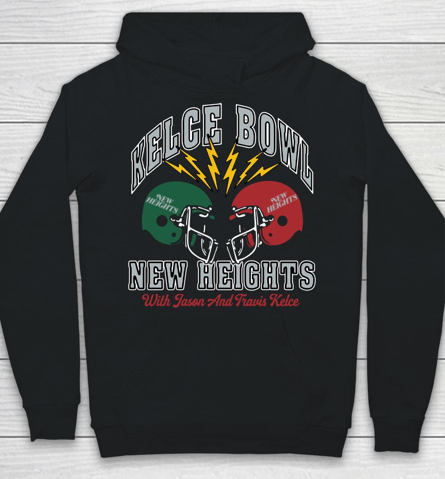 Homage 2023 Kelce Bowl New Heights With Jason Kelce And Travis Kelce Podcast Hoodie
