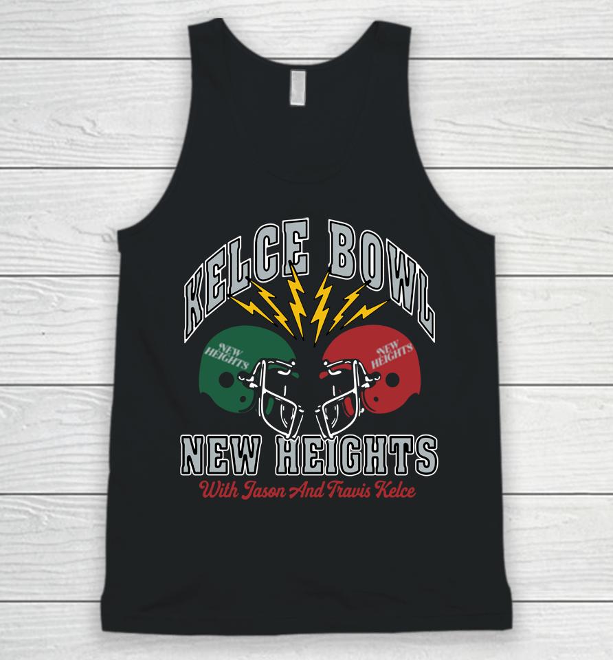 Homage 2023 Kelce Bowl New Heights With Jason Kelce And Travis Kelce Podcast Unisex Tank Top