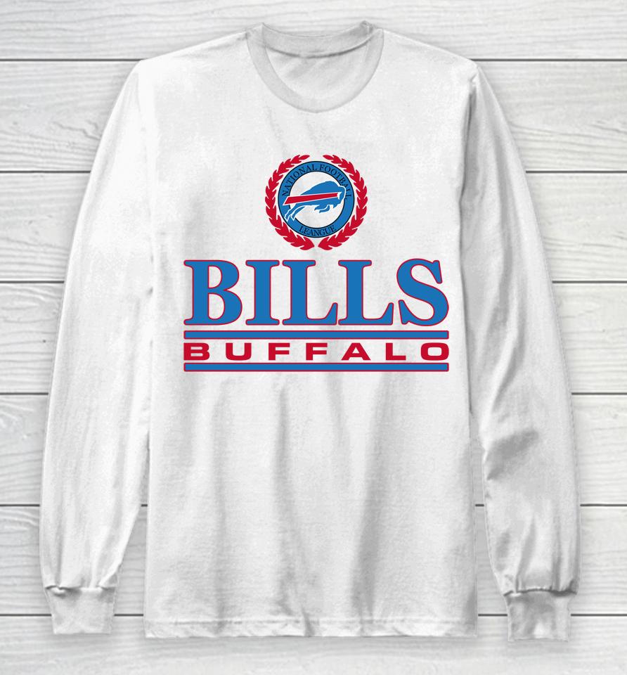 Homage Buffalo Bills Crest Nfl Long Sleeve T-Shirt