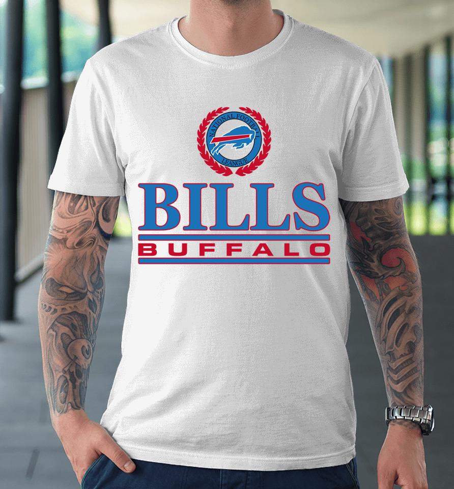 Homage Buffalo Bills Crest Nfl Premium T-Shirt