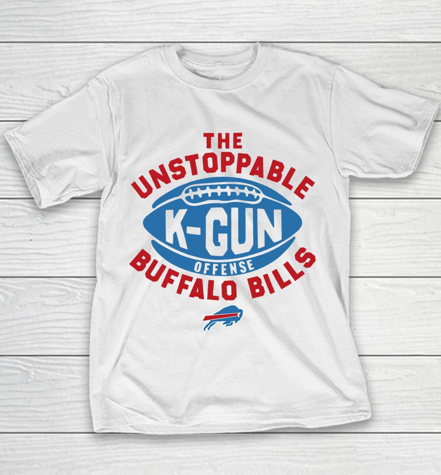 Homage Buffalo Bills K-Gun Offense Youth T-Shirt