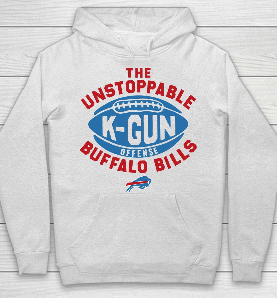 Homage Buffalo Bills K-Gun Offense The Unstoppable Hoodie