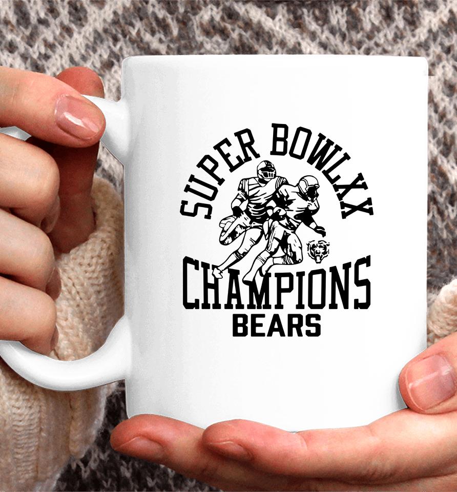 Homage Chicago Bears Super Bowl Xx Champions Coffee Mug