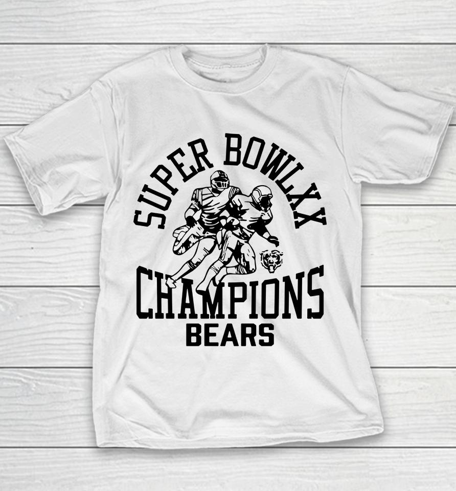 Homage Chicago Bears Super Bowl Xx Champions Youth T-Shirt