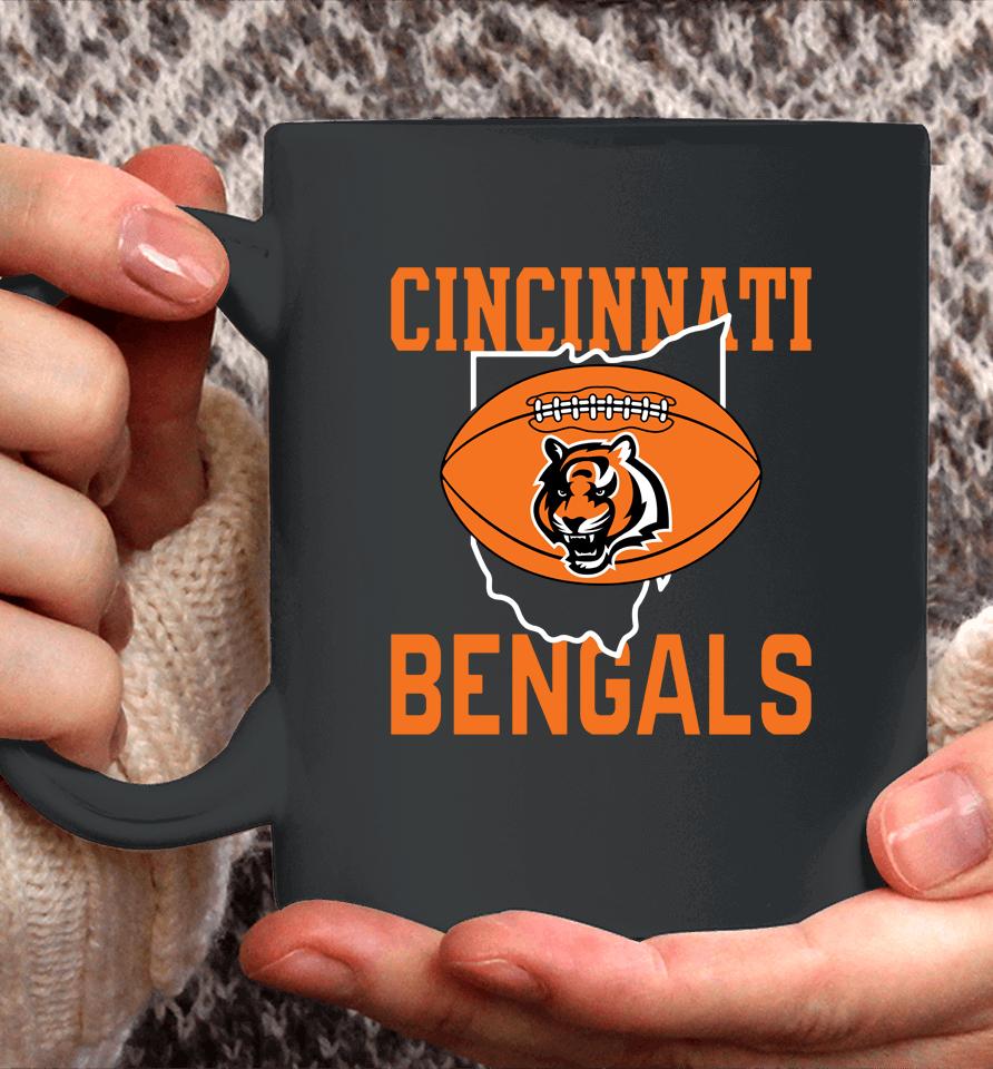 Homage Cincinnati Bengals Hyper Local Tri-Blend Coffee Mug