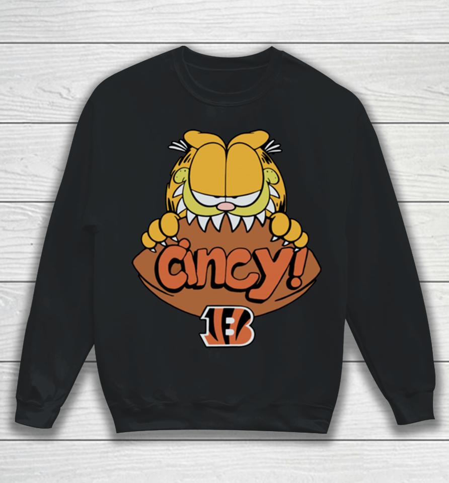 Homage Garfield X Cincinnati Bengals Sweatshirt