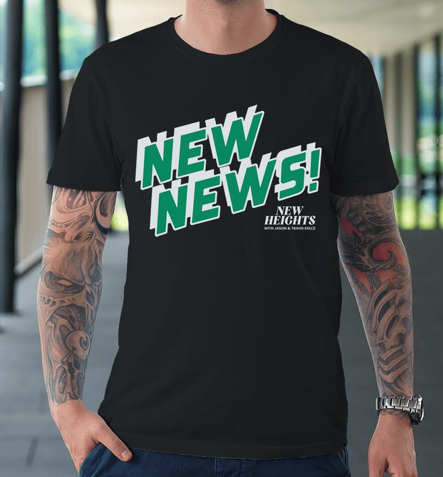 Homage Men's New Heights New News Premium T-Shirt
