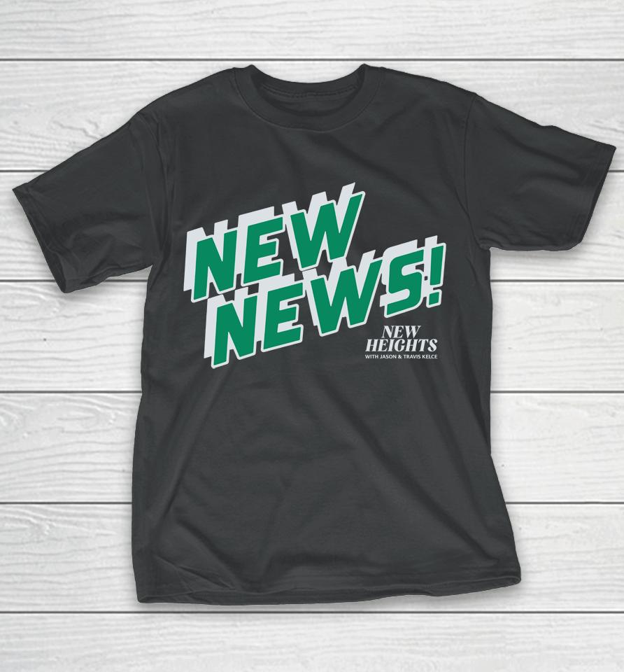 Homage Men's New Heights New News T-Shirt