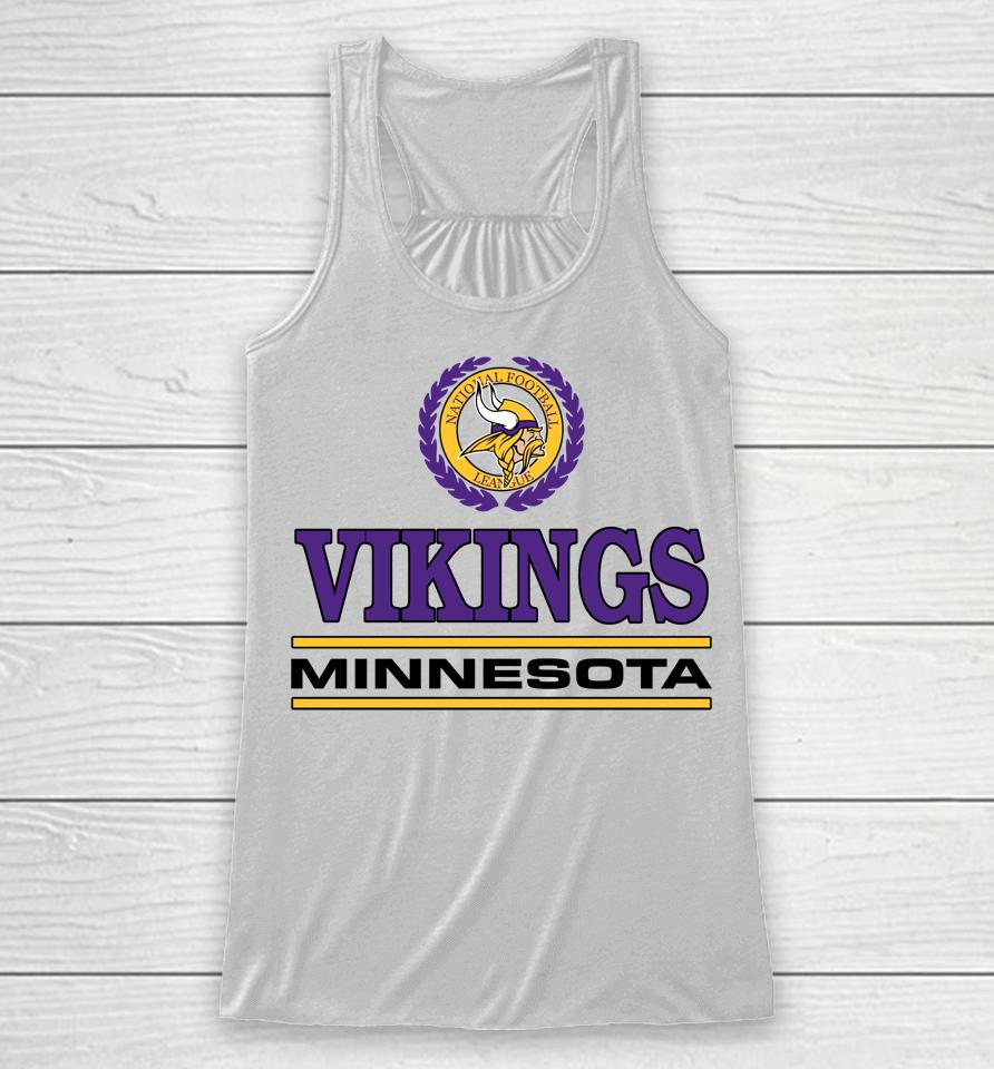 Homage Minnesota Vikings Crest Racerback Tank