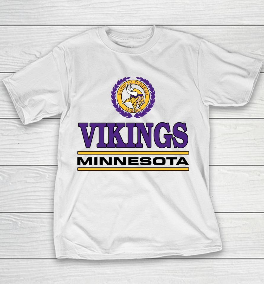 Homage Minnesota Vikings Crest Youth T-Shirt