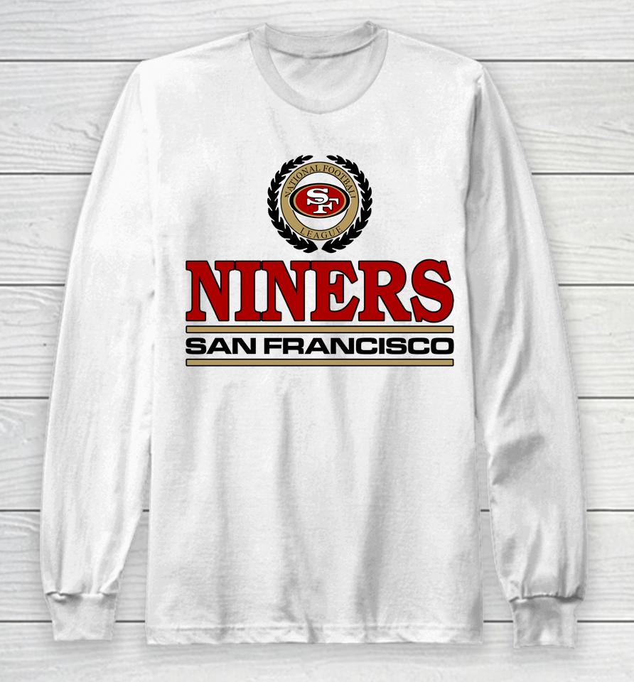 Homage Ncaa San Francisco 49Ers Crest Long Sleeve T-Shirt