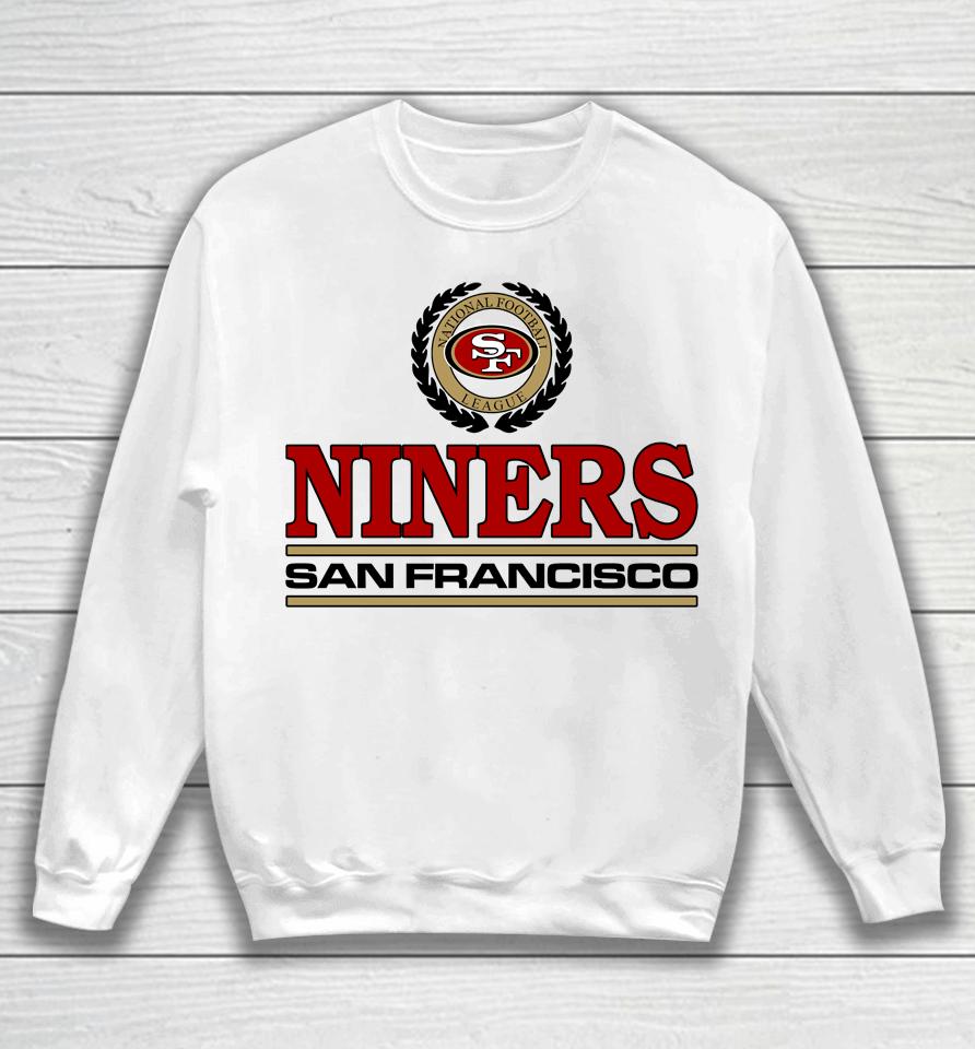 Homage Ncaa San Francisco 49Ers Crest Sweatshirt