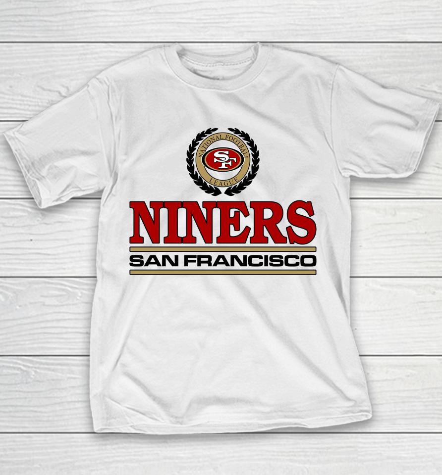 Homage Ncaa San Francisco 49Ers Crest Youth T-Shirt