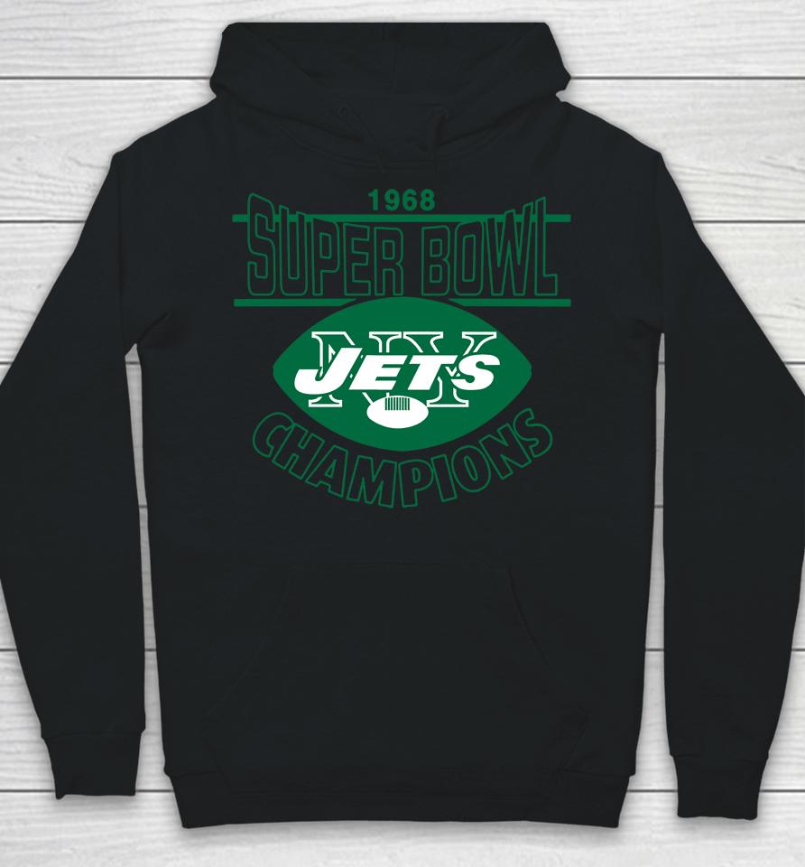 Homage New Yorks Jets Super Bowl Iii Champs Hoodie