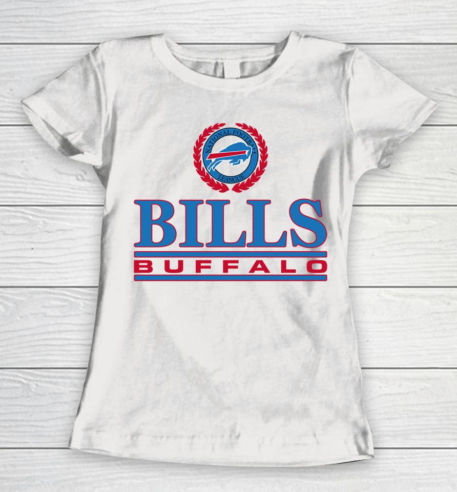 Homage Nfl Buffalo Bills Crest Women T-Shirt