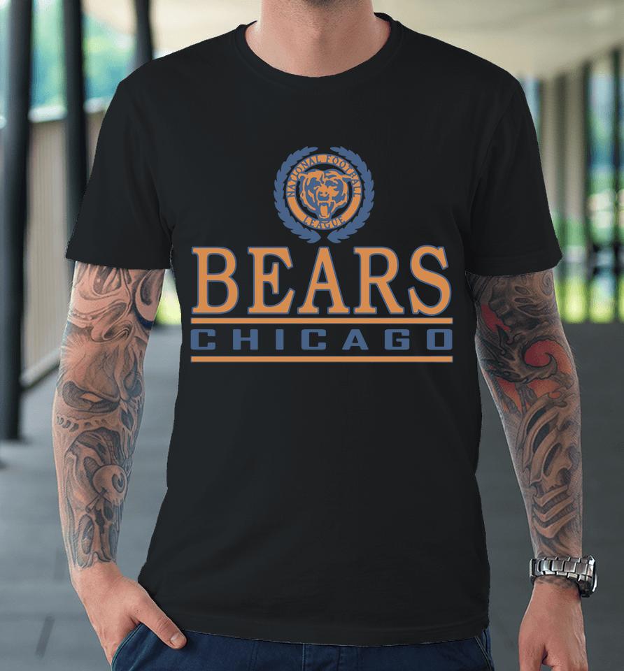 Homage Nfl Chicago Bears Crest Premium T-Shirt
