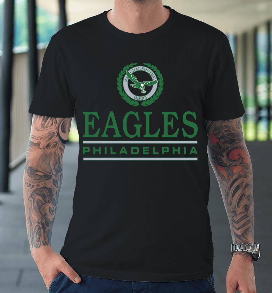 Homage Nfl Philadelphia Eagles Crest Premium T-Shirt