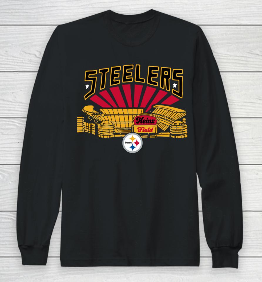 Homage Pittsburgh Steelers Heinz Field Long Sleeve T-Shirt