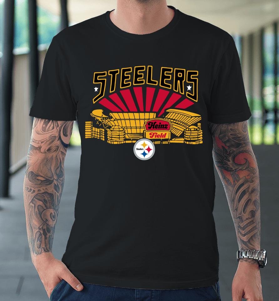 Homage Pittsburgh Steelers Heinz Field Premium T-Shirt