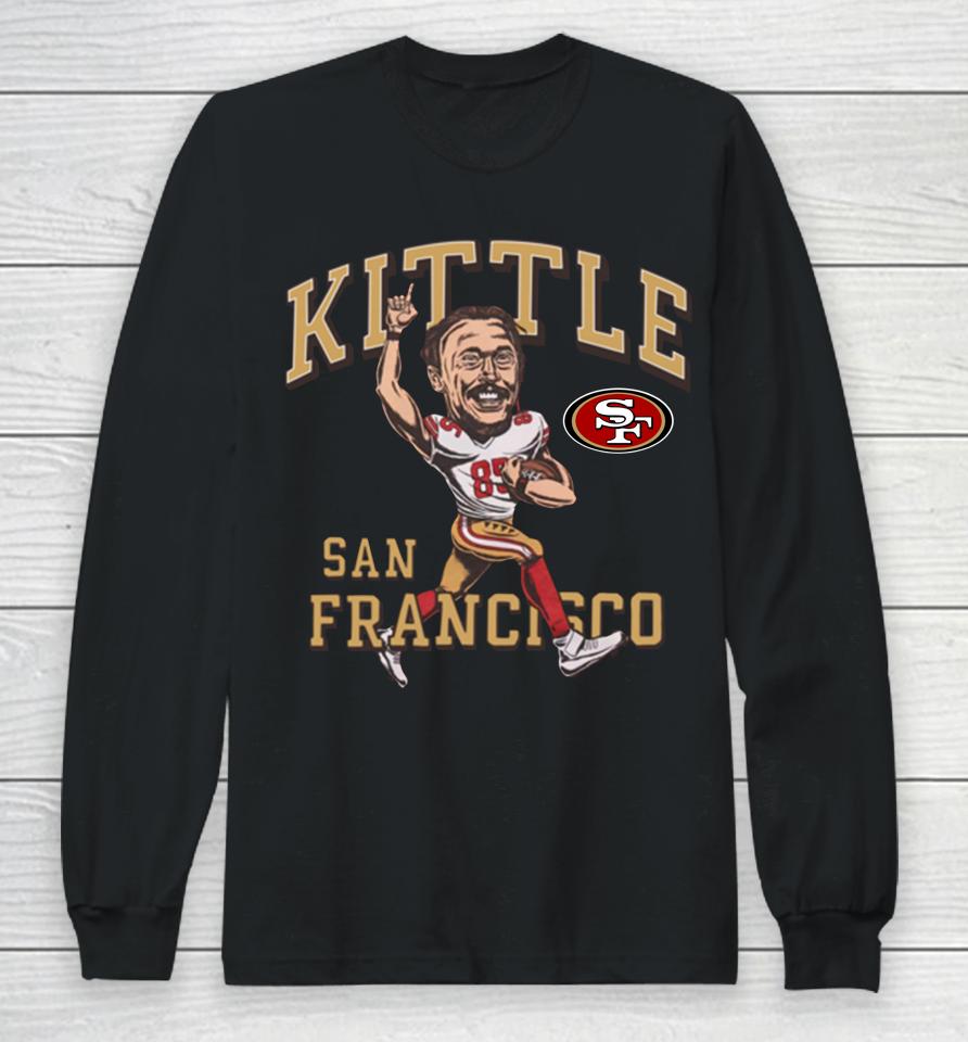 Homage San Francisco 49Ers George Kittle Long Sleeve T-Shirt