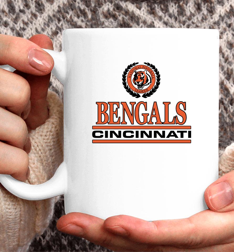 Homage Shop Cincinnati Bengals Crest Coffee Mug