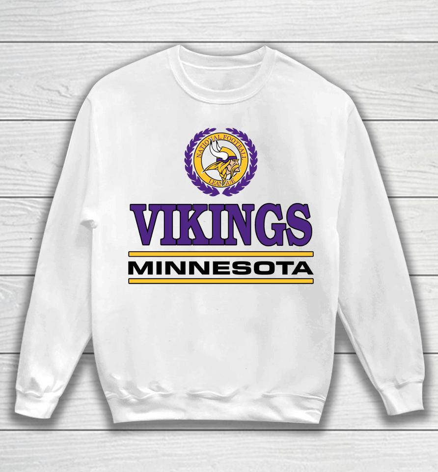 Homage Shop Minnesota Vikings Crest Sweatshirt