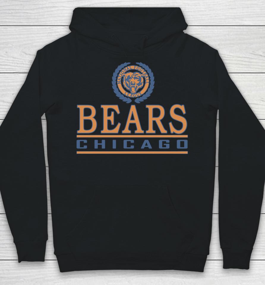Homage White Chicago Bears Crest Hoodie