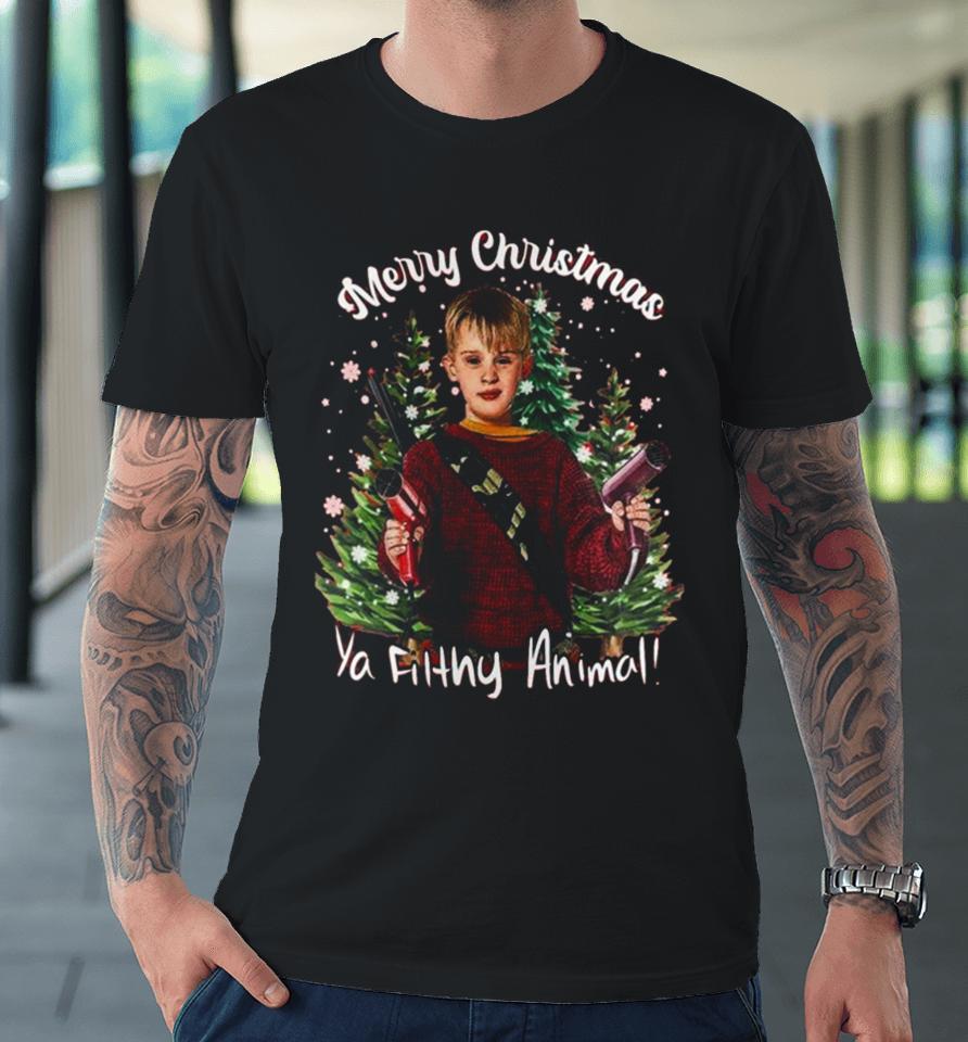 Home Alone Merry Christmas Ya Filthy Animal Premium T-Shirt