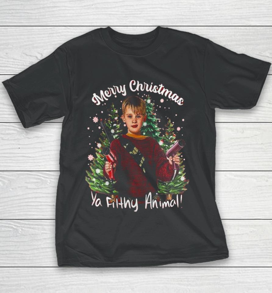 Home Alone Merry Christmas Ya Filthy Animal Youth T-Shirt