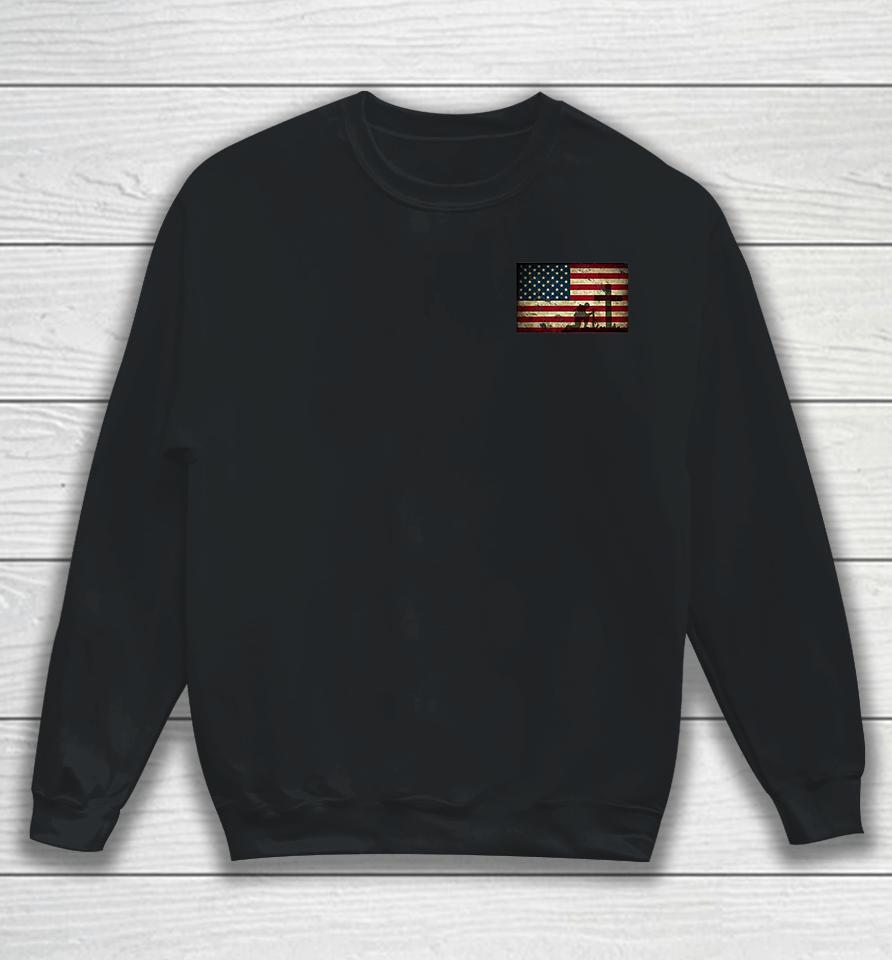 Home Of The Free Because Of The Brave Veterans Sweatshirt