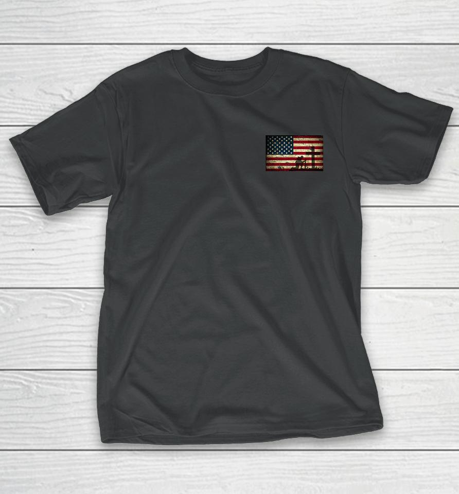 Home Of The Free Because Of The Brave Veterans T-Shirt