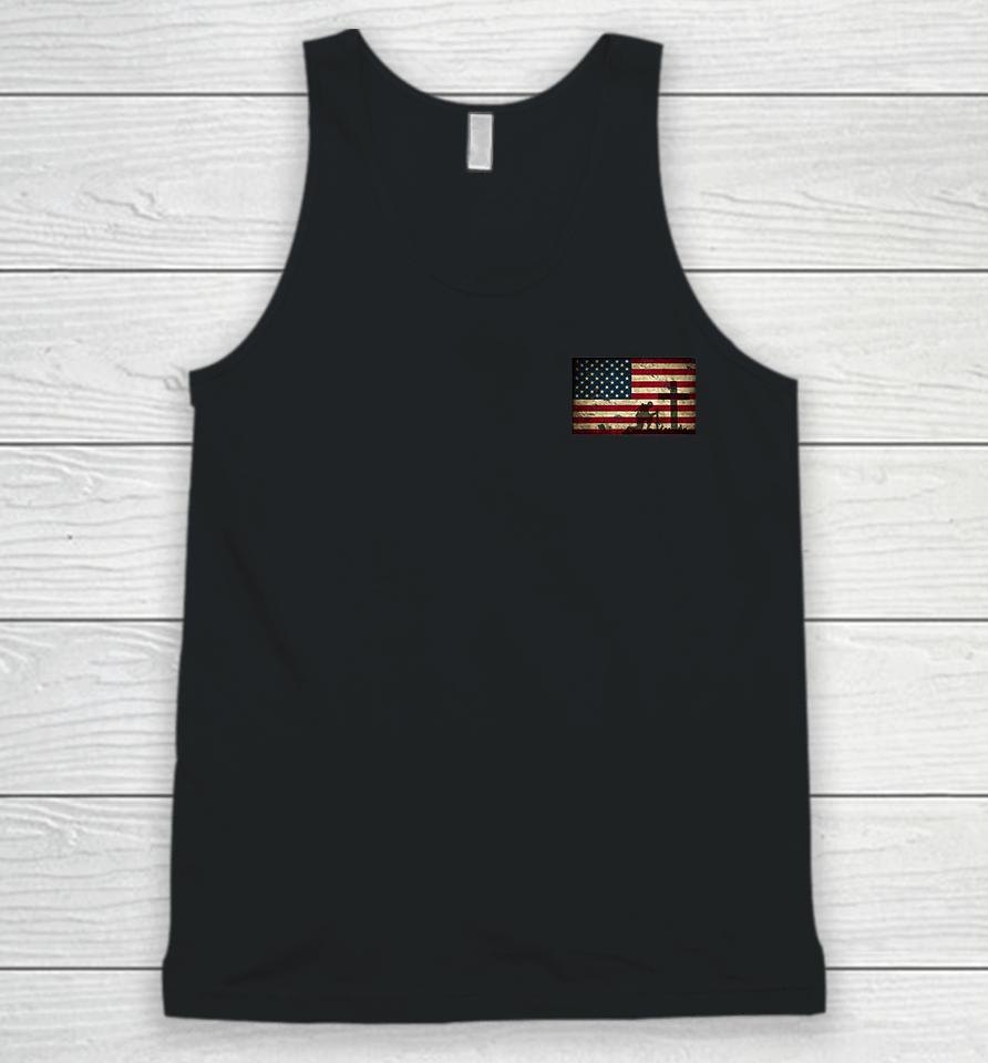 Home Of The Free Because Of The Brave Veterans Unisex Tank Top