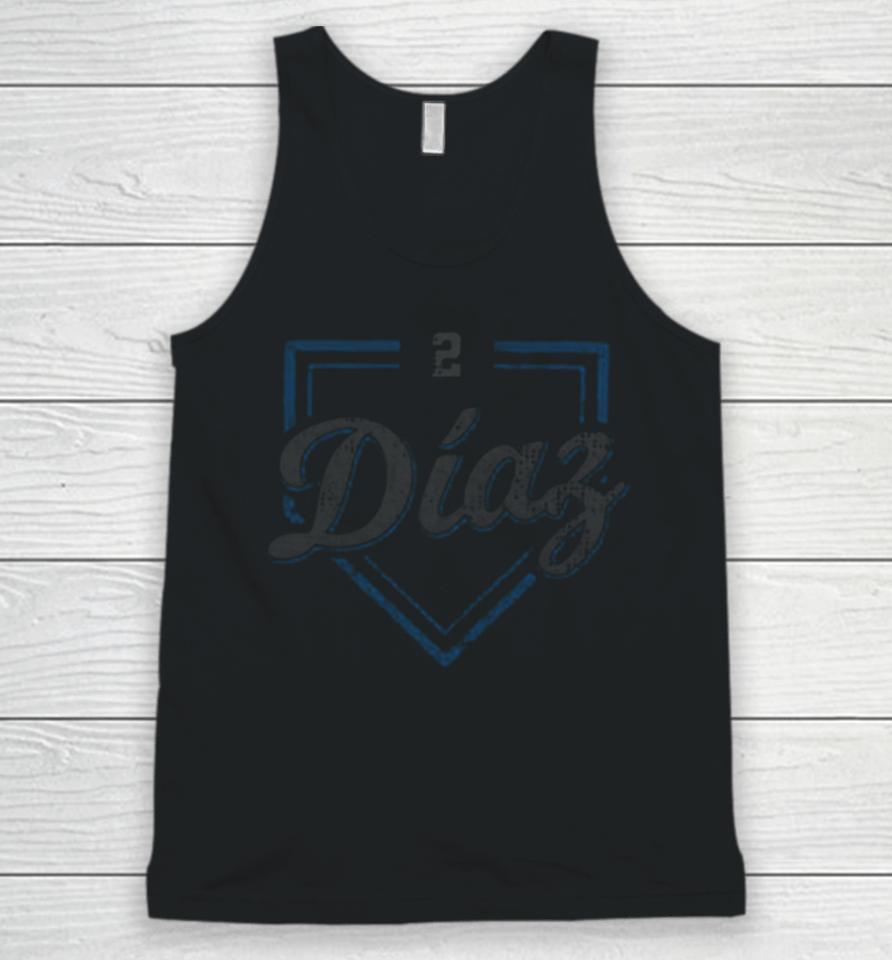 Home Plate Gameday Yandy Diaz Tampa Bay Mlbpa Pullover Unisex Tank Top
