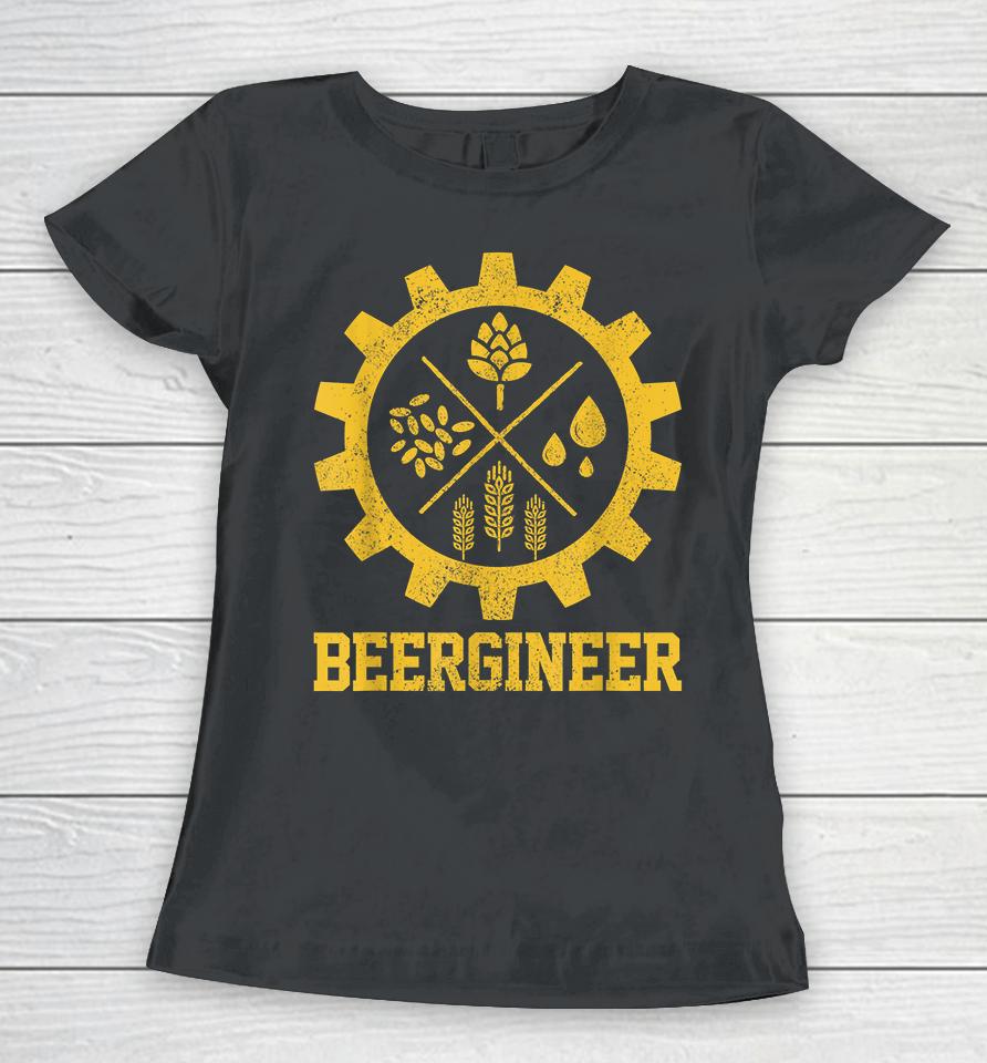 Homebrew Craft Beer Beergineer Women T-Shirt