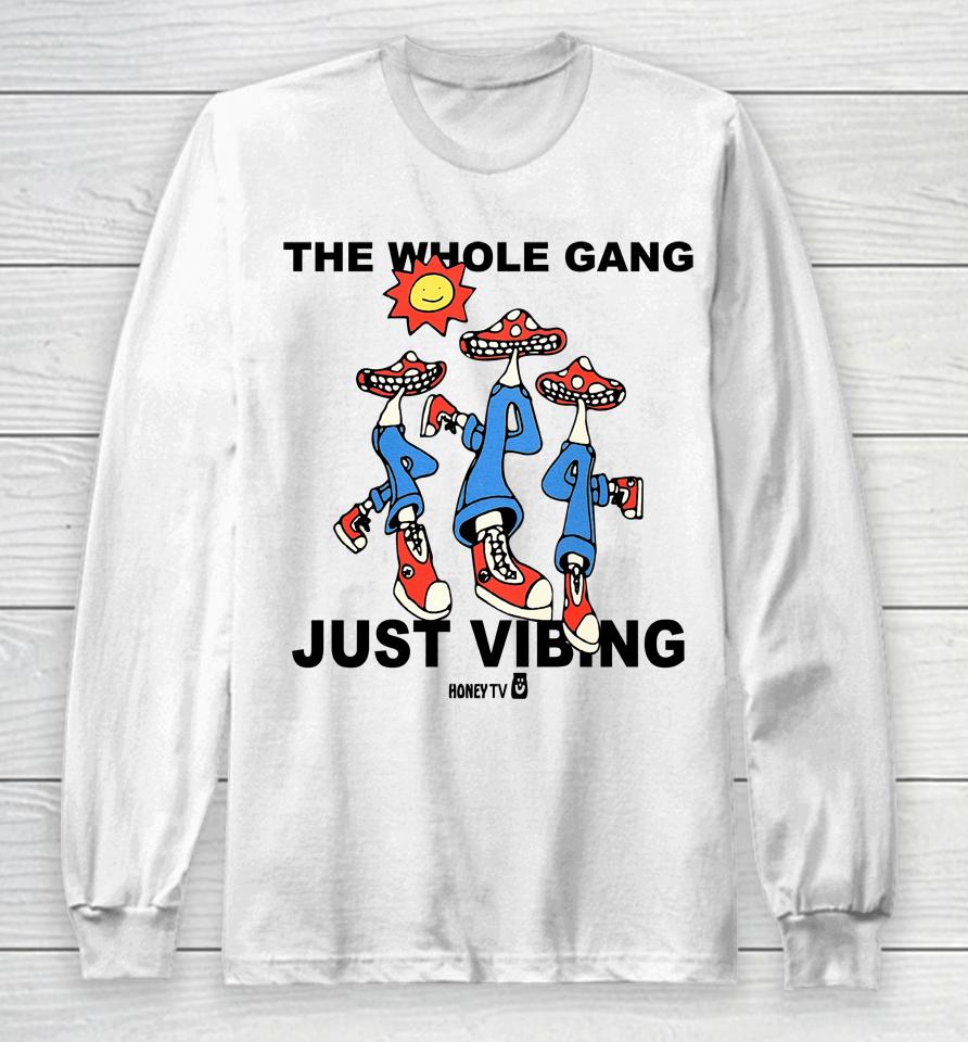 Honey Tv The Whole Gang Just Vibing Long Sleeve T-Shirt
