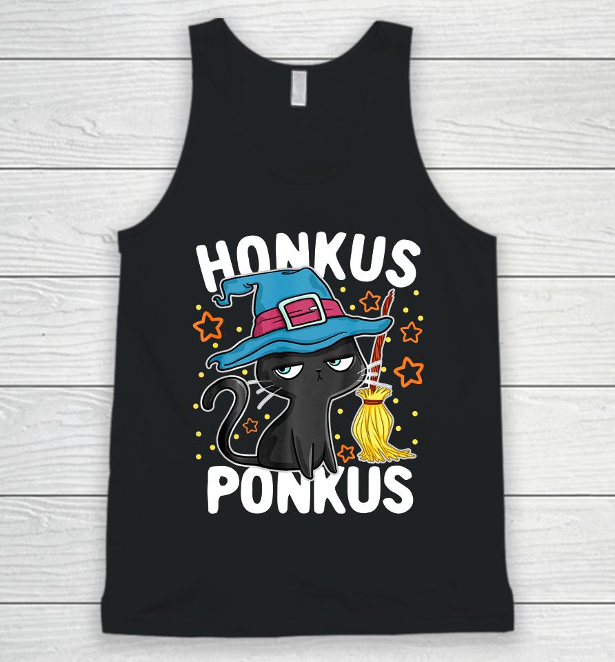 Honkus Ponkus Halloween Cute Hocus Witches Pocus Unisex Tank Top