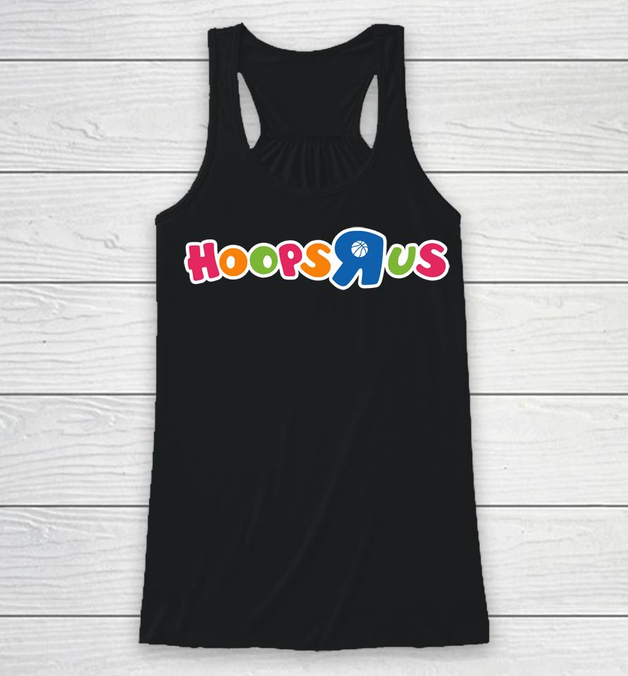 Hooper Apparel Hoops R Us Funny Basketball Apparel Cute Gift Toddler Racerback Tank