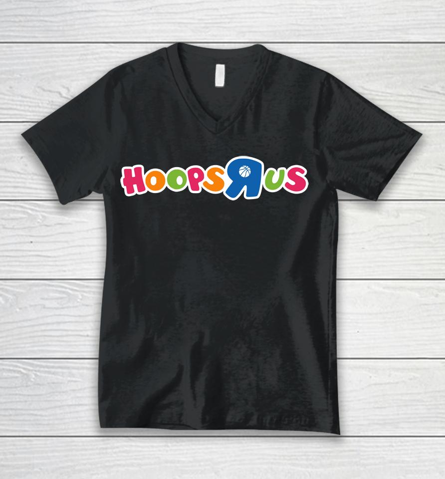 Hooper Apparel Hoops R Us Funny Basketball Apparel Cute Gift Toddler Unisex V-Neck T-Shirt