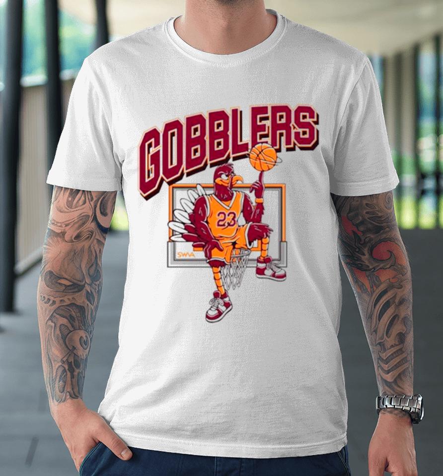 Hoopin’ Gobblers Basketball Premium T-Shirt