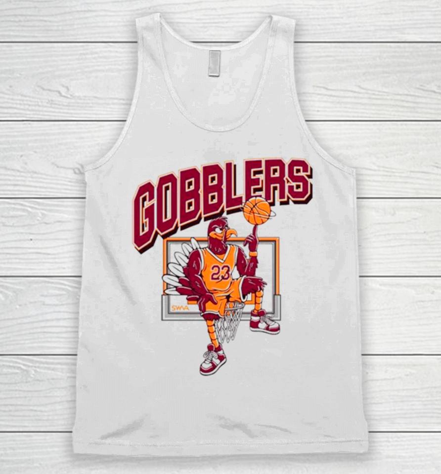 Hoopin’ Gobblers Basketball Unisex Tank Top