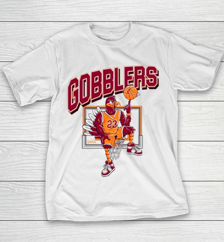 Hoopin’ Gobblers Basketball Youth T-Shirt