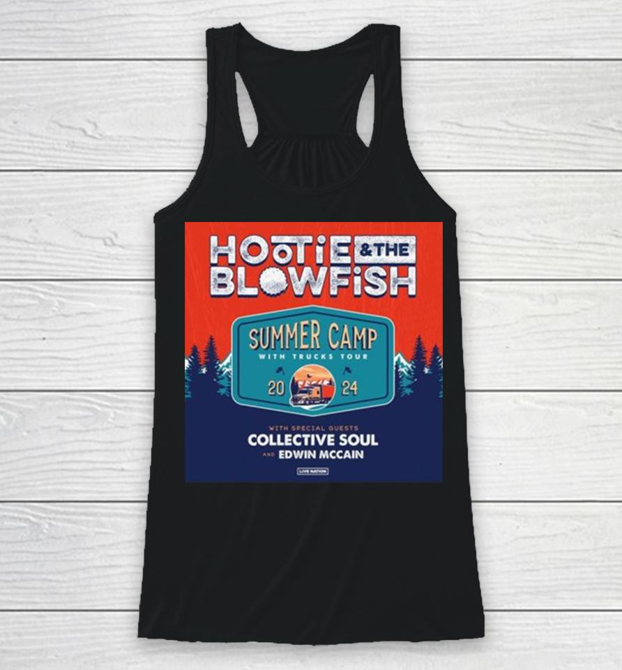 Hootie &Amp; The Blowfish Tap Collective Soul And Edwin Mccain For Summer Camp With Trucks Tour 2024 Racerback Tank