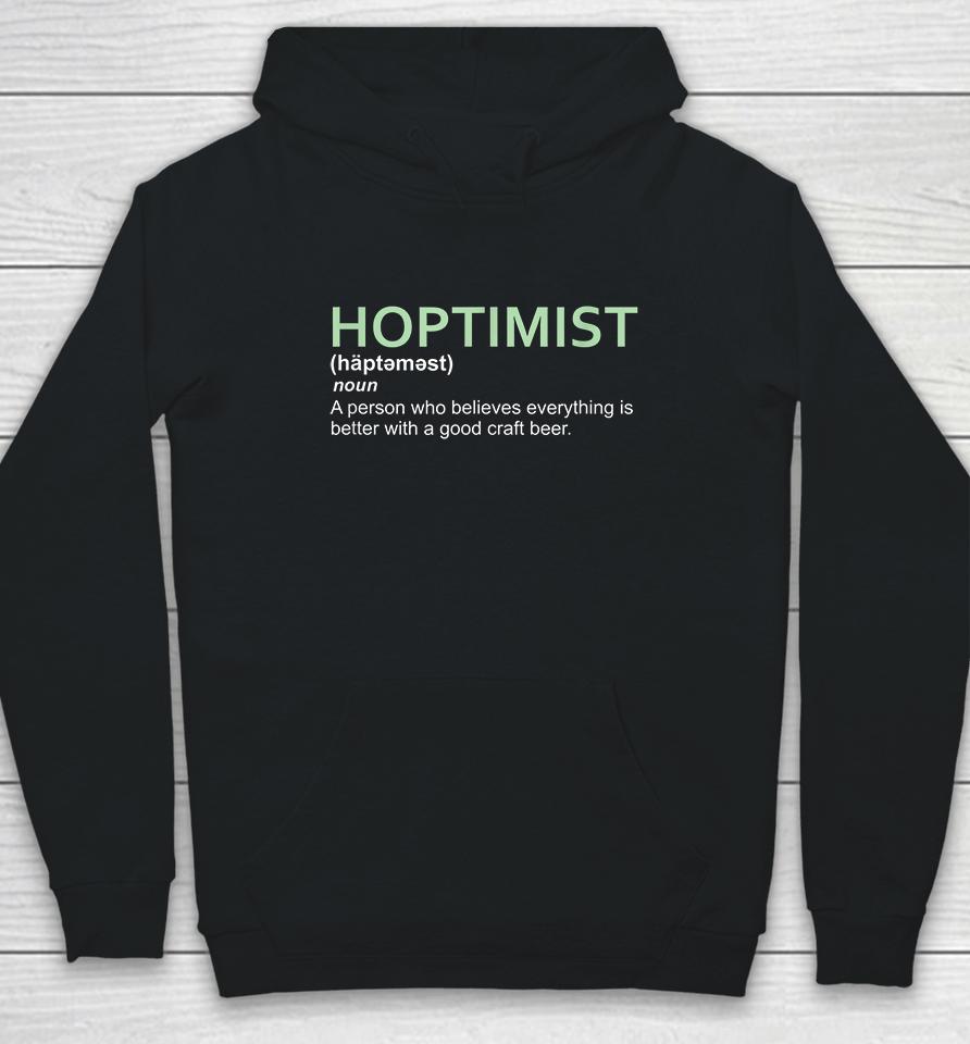 Hoptimist Definition Craft Beer Hoodie