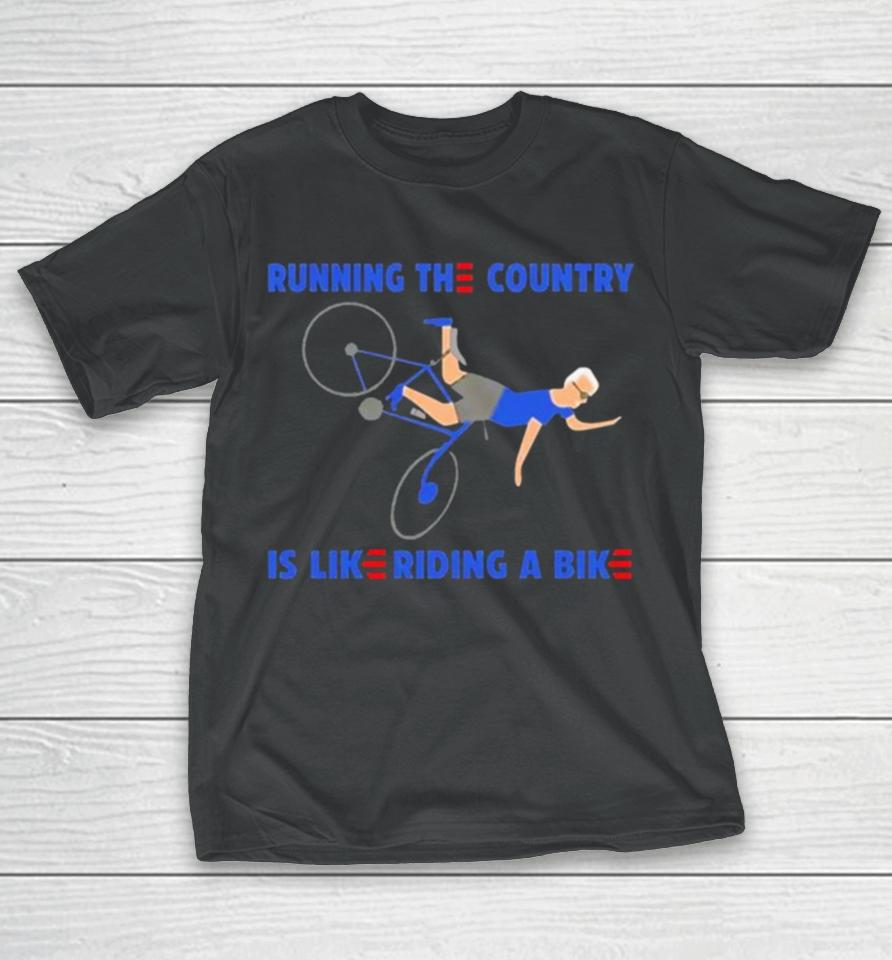 Horrible Biden Falling From Bike T-Shirt